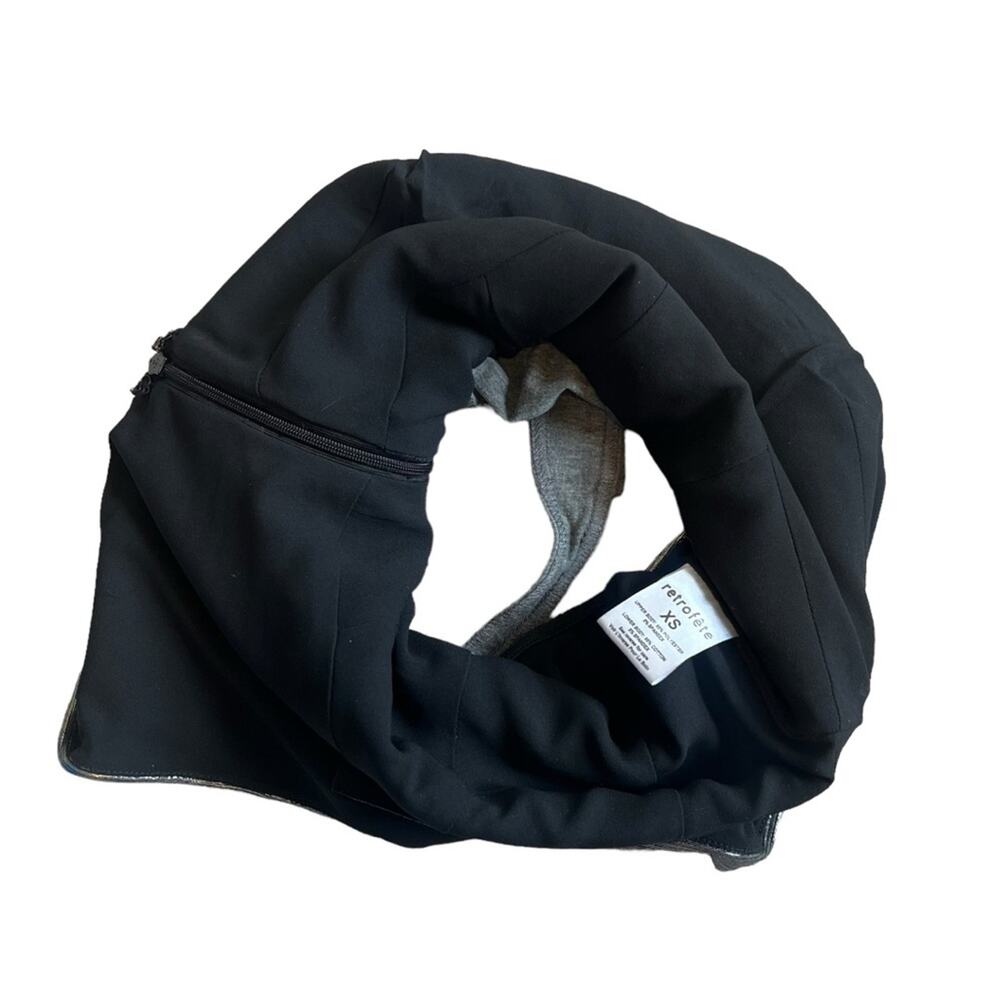 Retrofete Rowan Women’s Pleated Silver Chrome Off The Shoulder Bodysuit Size XS - Picture 5 of 14